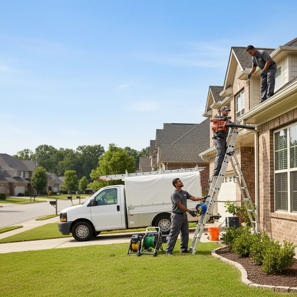Home Gutter Service in Bellefontaine, OH near me